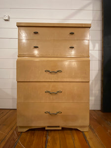 MCM highboy dresser